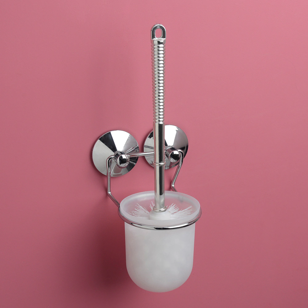 Ершик Verran Real на вакуумной присоске хром