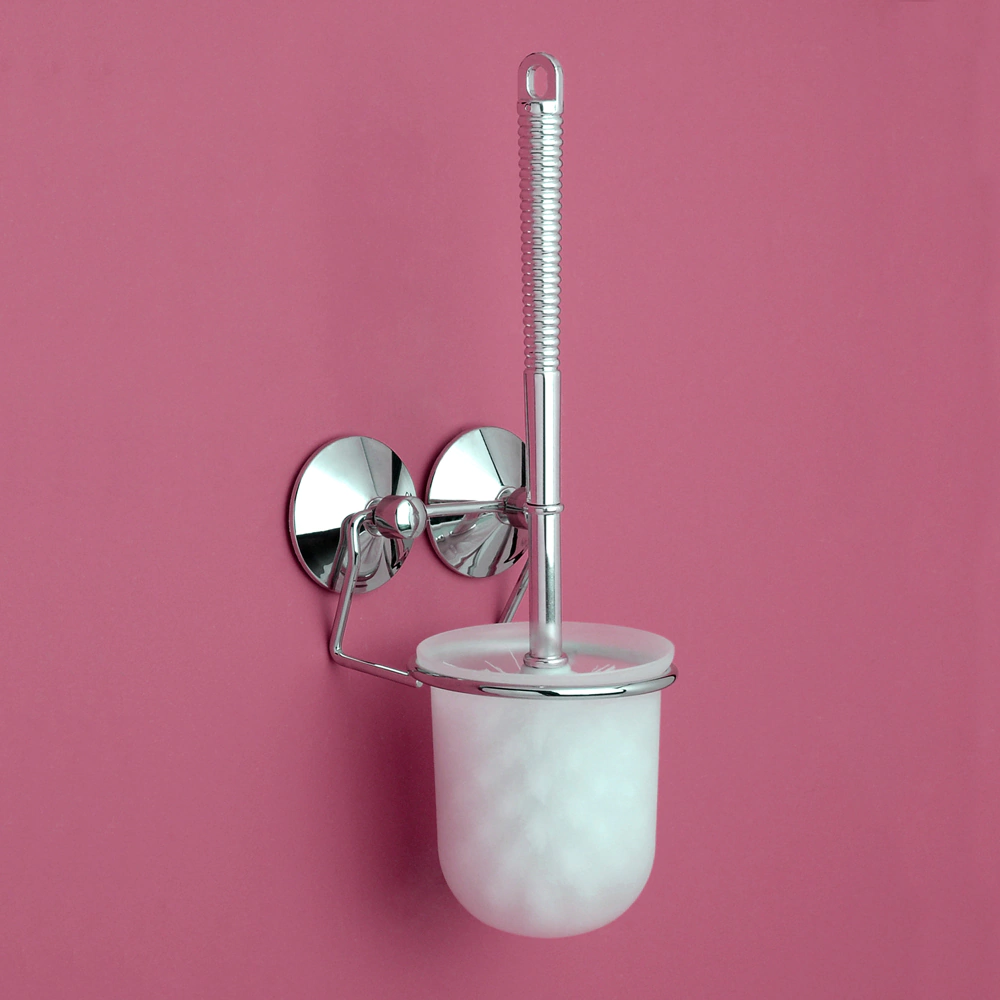 Ершик Verran Real на вакуумной присоске хром