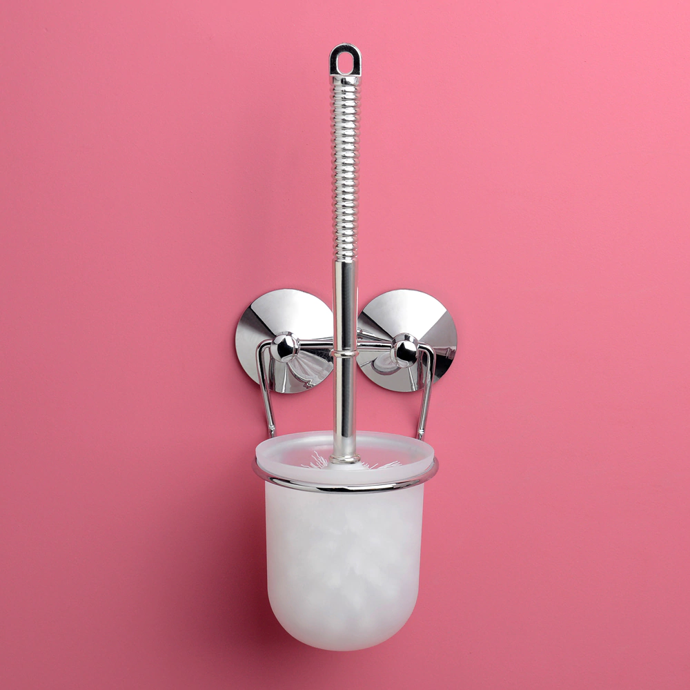 Ершик Verran Real на вакуумной присоске хром