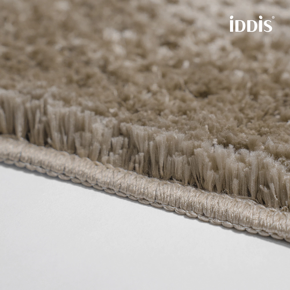 Коврик для ванной IDDIS 70х120 см микрофибра светло-коричневый