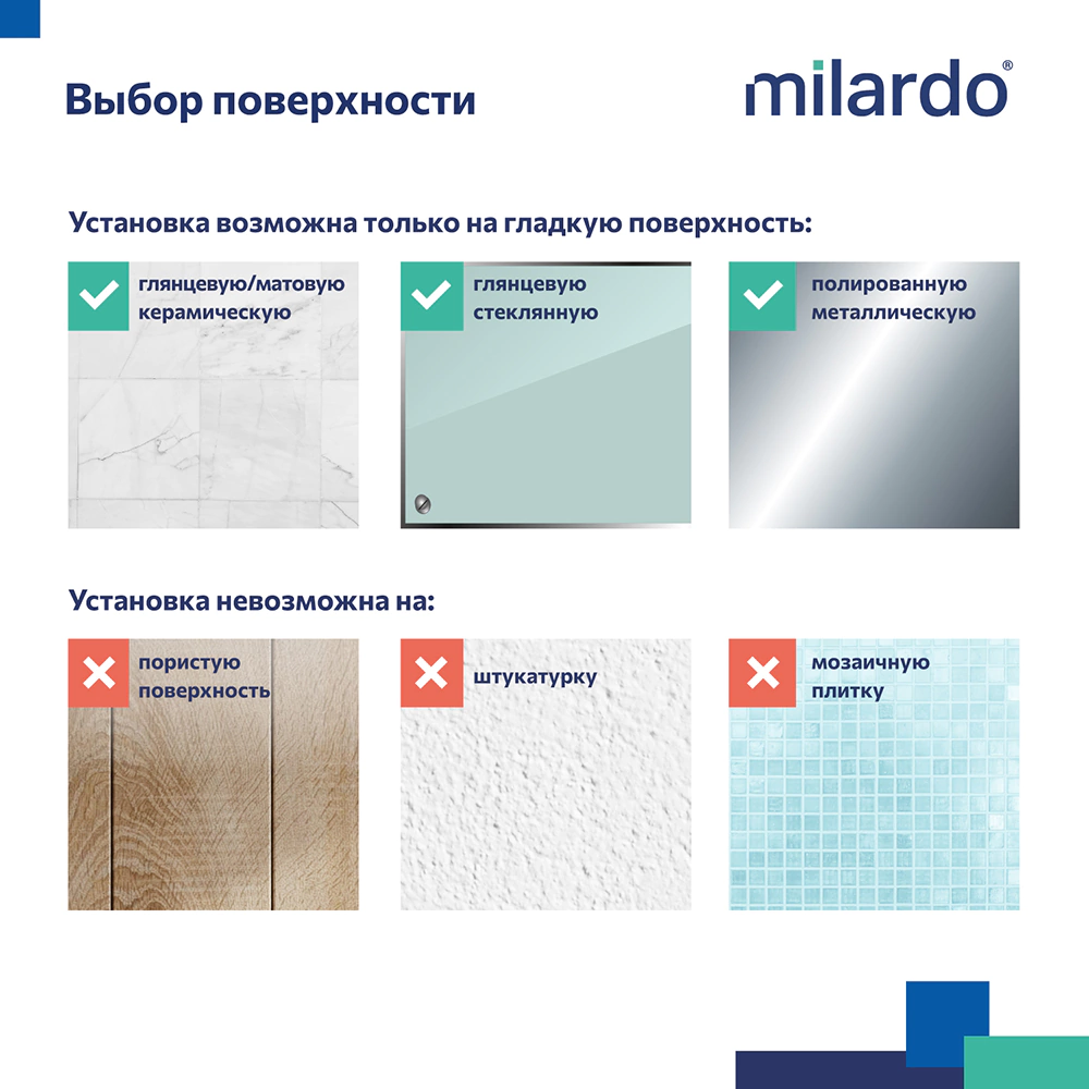 Держатель Milardo Easy запасной