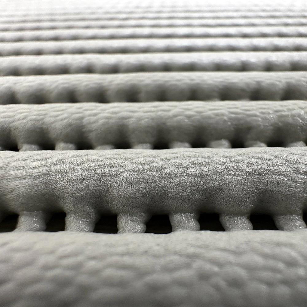 Коврик для ванной Dash 130 см ПВХ серый