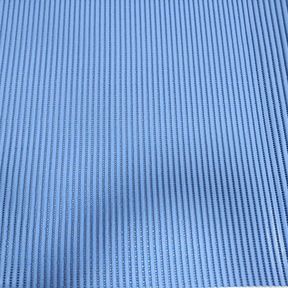 Коврик для ванной Dash 65 см ПВХ голубой