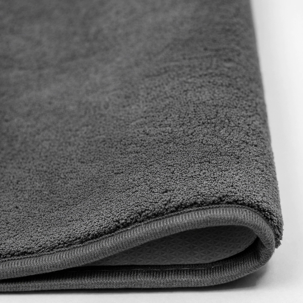 Коврик для ванной BATH PLUS Boss Grey 50х80 см микрофибра темно-серый