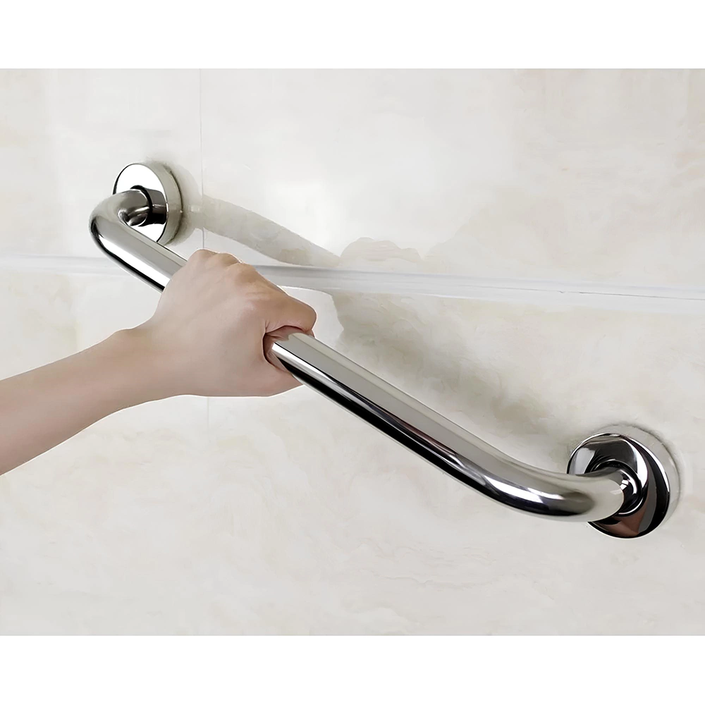 Поручень для ванны прямой 30 см хром Delphinium