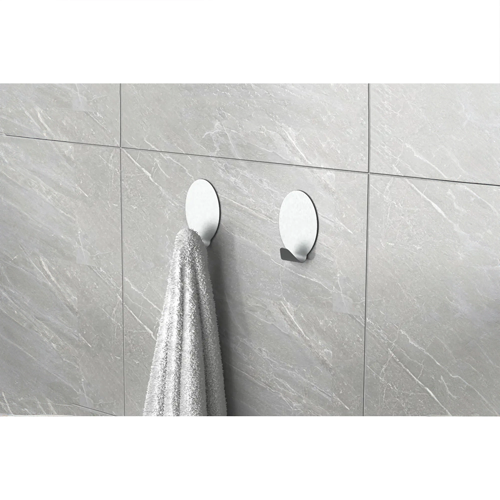 Крючки Delphinium Овал 2 шт двухсторонний скотч металл