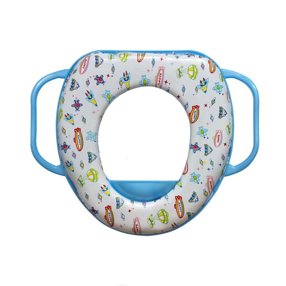 Сиденье для унитаза Delphinium детское с ручками в ассортименте пластик