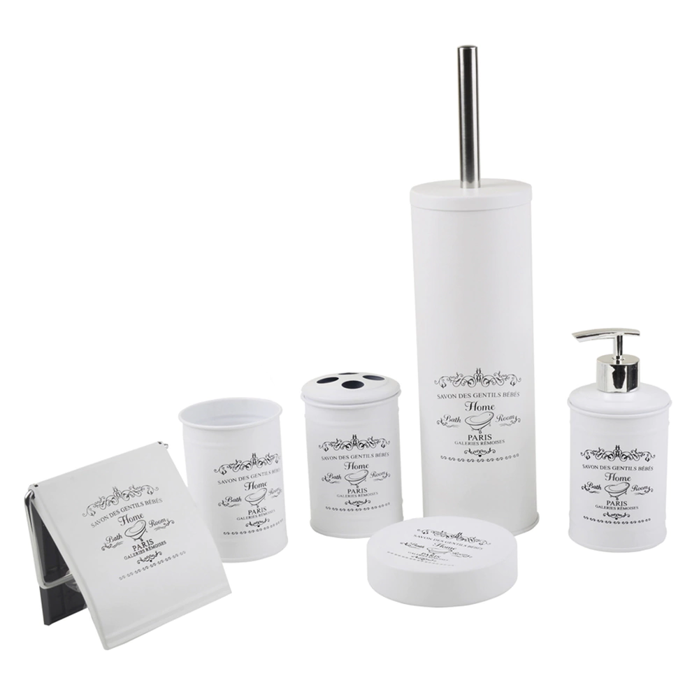 Дозатор для мыла Delphinium Home металл белый