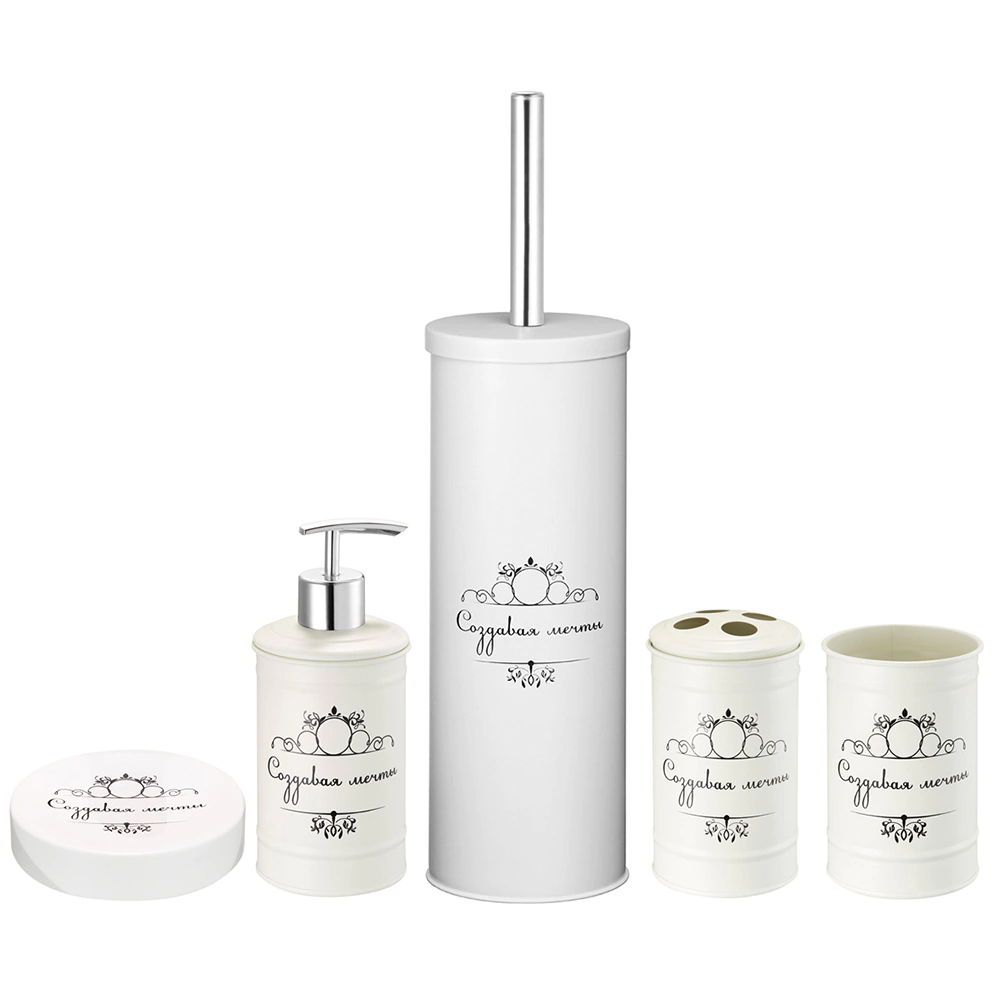 Ершик Fora Создавая мечты металл бежевый