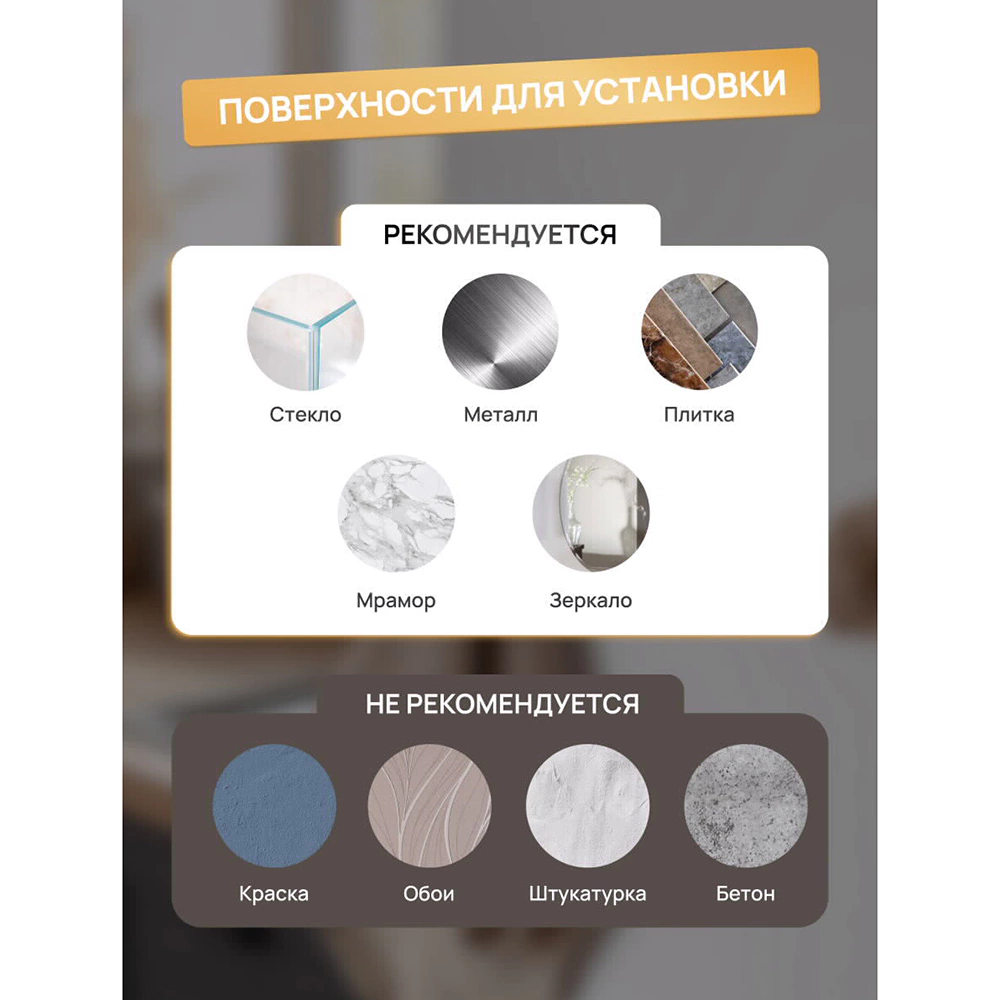 Крючки Kleber Strong Овал 5,5 см 3 шт самоклеящиеся пластик