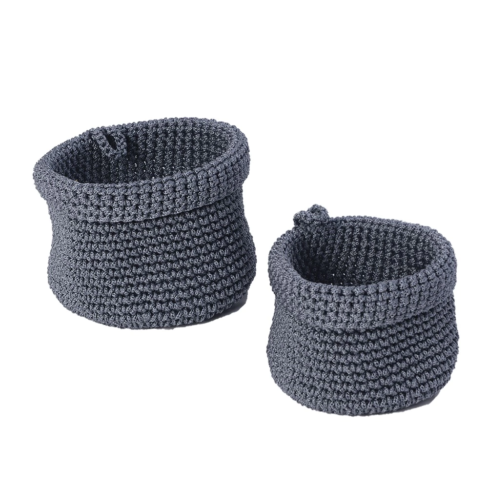 Набор корзин 2 шт полипропилен графит