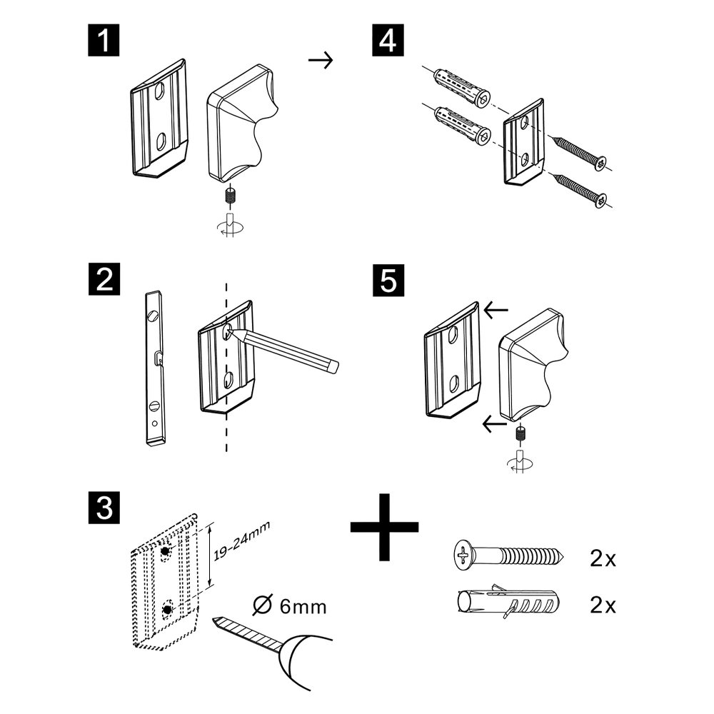Крючок одинарный Bath Plus Prime хром