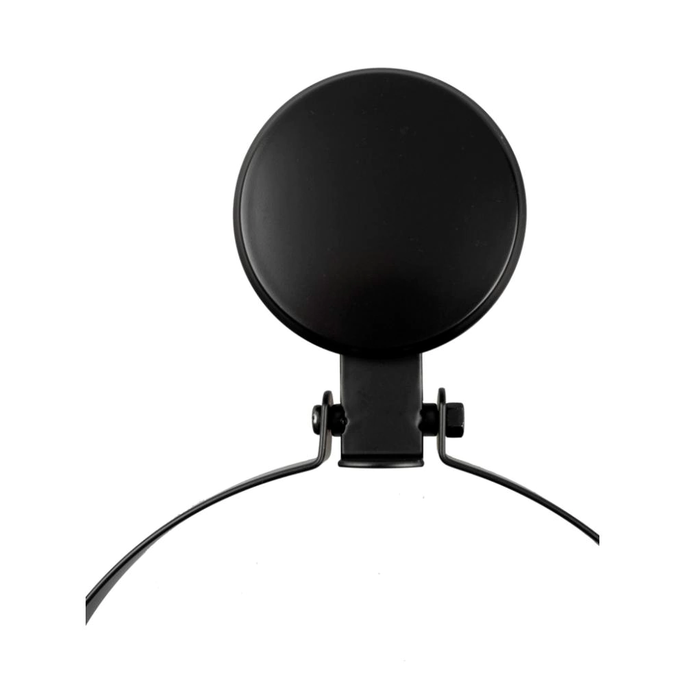 Держатель для полотенец Аквалиния кольцо силиконовое крепление черный