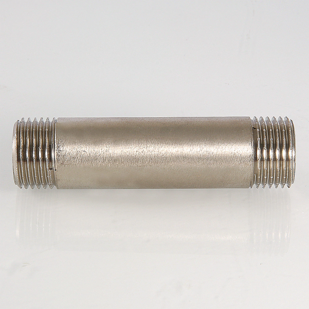 Ниппель удлиненный VALTEC 1/2"х150 мм латунь никелированная