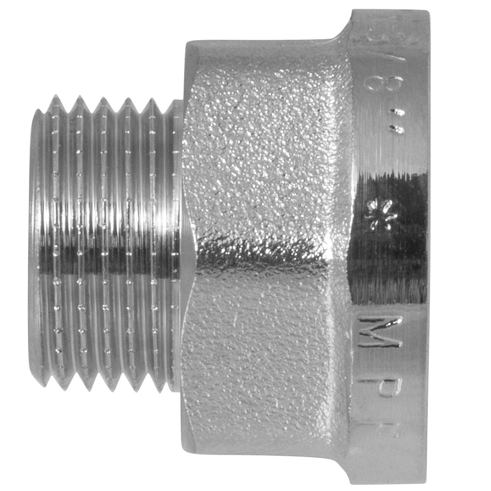 Переходник MASTERPROF 1/2"х3/8" ВР-НР латунь никелированная