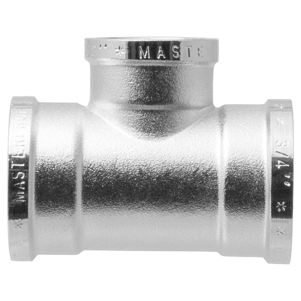 Тройник переходной MASTERPROF 3/4"х1/2"х3/4" ВР латунь никелированная