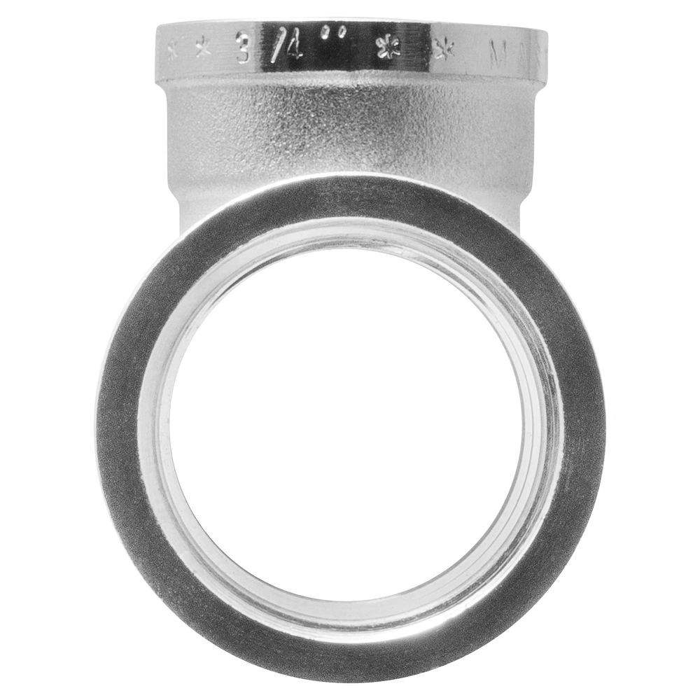 Тройник переходной MASTERPROF 1"х3/4"х1" ВР латунь никелированная
