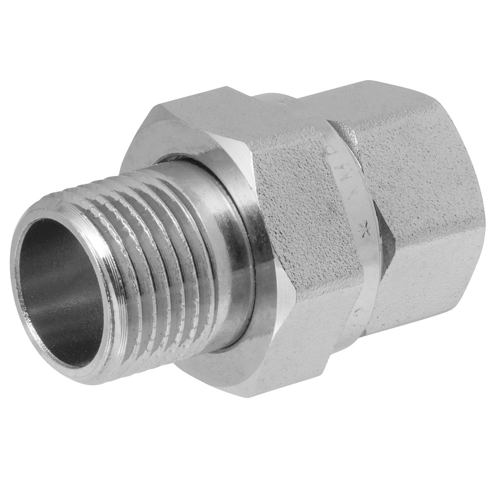 MASTERPROF Сгон прямой американка MASTERPROF 1/2" НР-ВР латунь никелированная