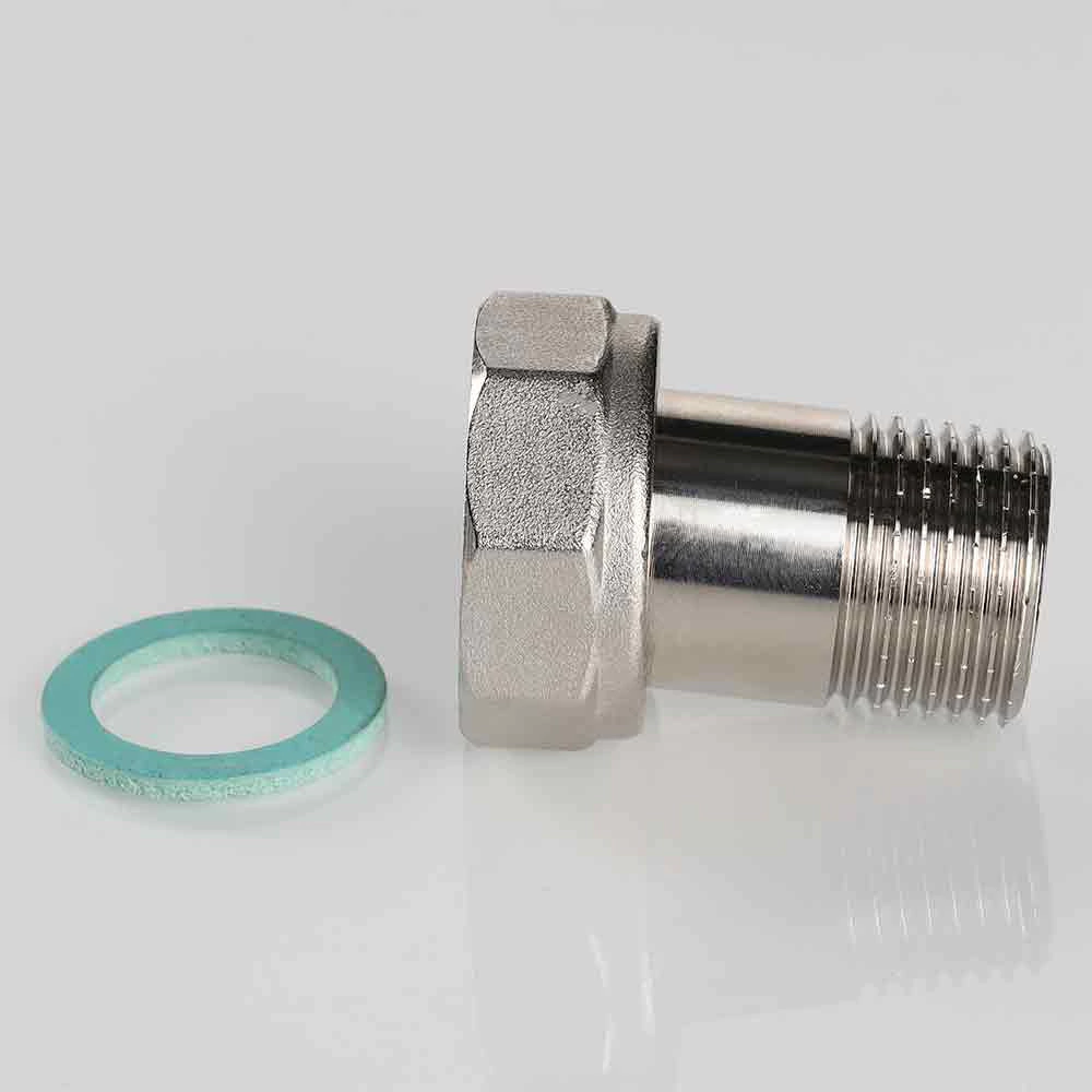 Полусгон 1/2"x3/4" с накидной гайкой VALTEC