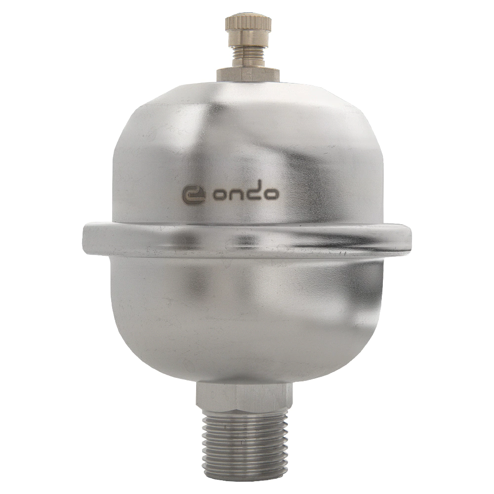 Компенсатор гидроудара мембранный 1/2" нержавеющая сталь ONDO