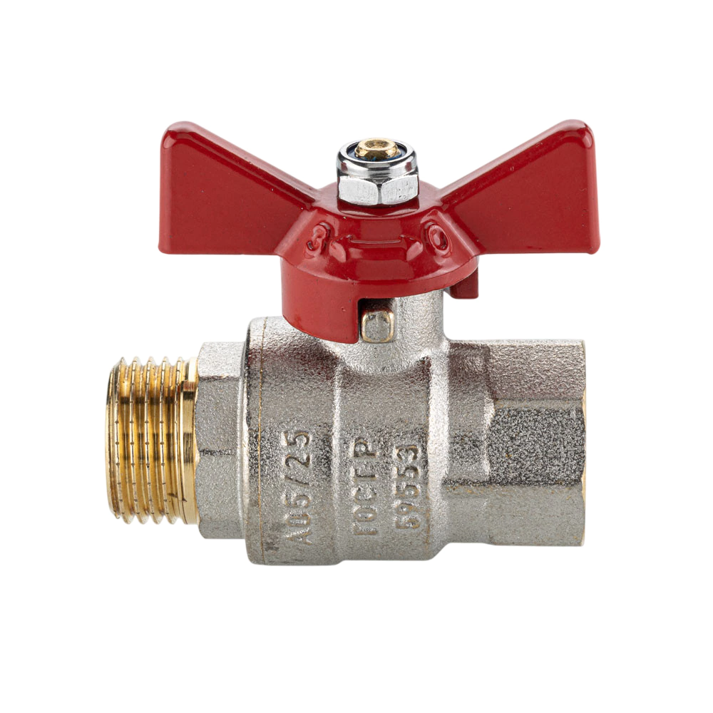 Кран шаровой 3/4'' РВ-РН бабочка ГОСТ VALTEC