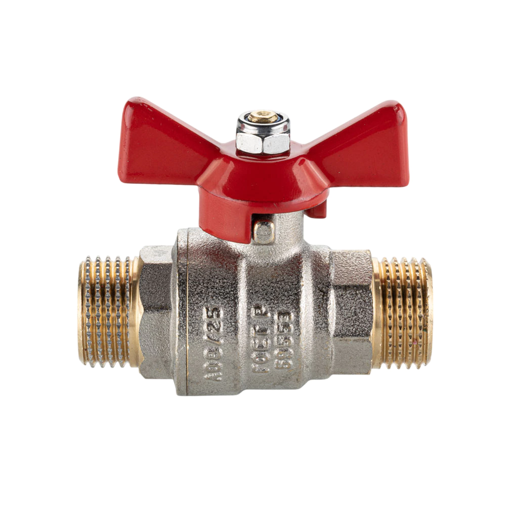 Кран шаровой 1/2'' РН-РН бабочка ГОСТ VALTEC