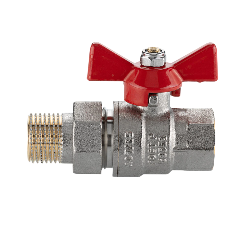 Кран шаровой 3/4'' РВ-Сгон бабочка ГОСТ VALTEC
