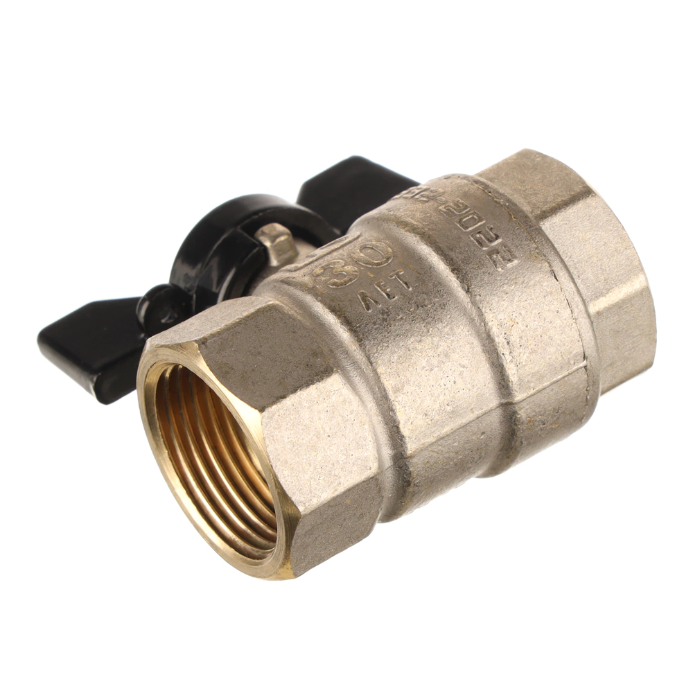 Кран шаровый LD 3/4" РВ-РВ бабочка