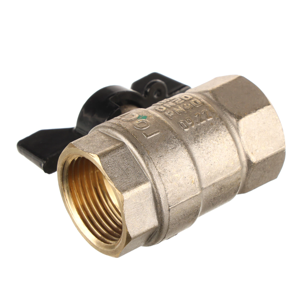 Кран шаровый LD 3/4" РВ-РВ бабочка