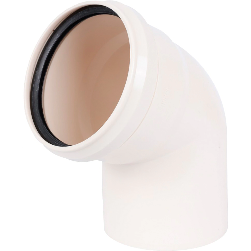 Колено канализационное СИНИКОН с шумопоглощением 110 мм угол 67°