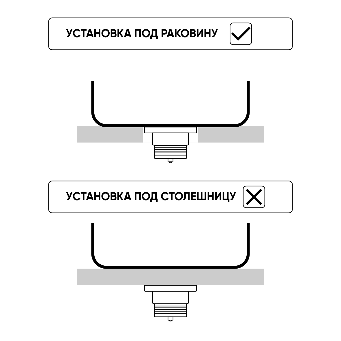 Выпуск для раковина Esko Клик-Клак с переливом золото