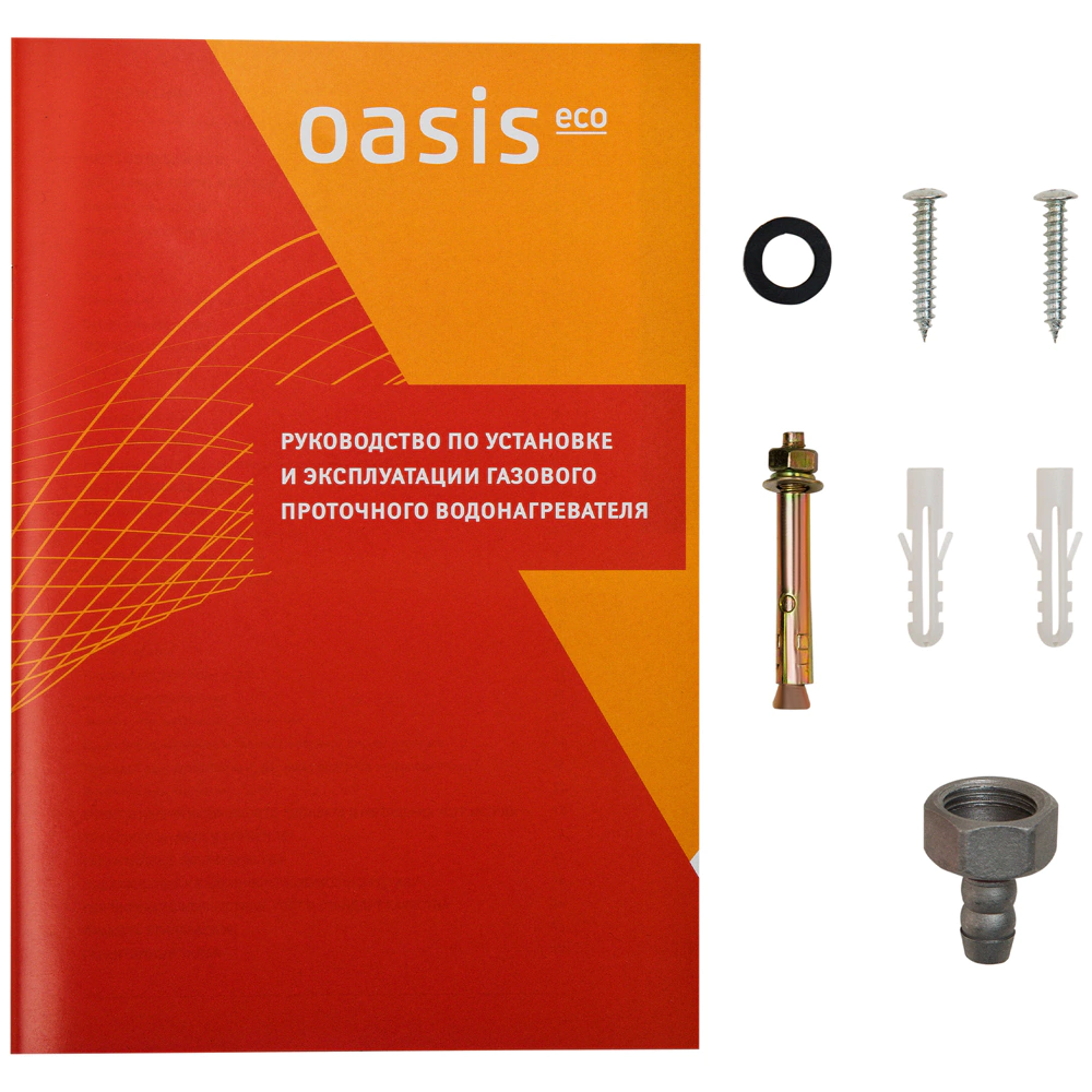 Колонка газовая 12 л/мин 24 кВт Oasis Eco