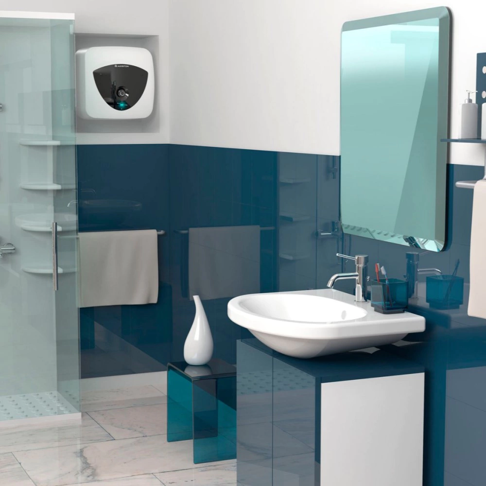 Водонагреватель накопительный ARISTON ABS ANDRIS LUX 6 OR 1,5 кВт над мойкой, эмалированная сталь 6 л