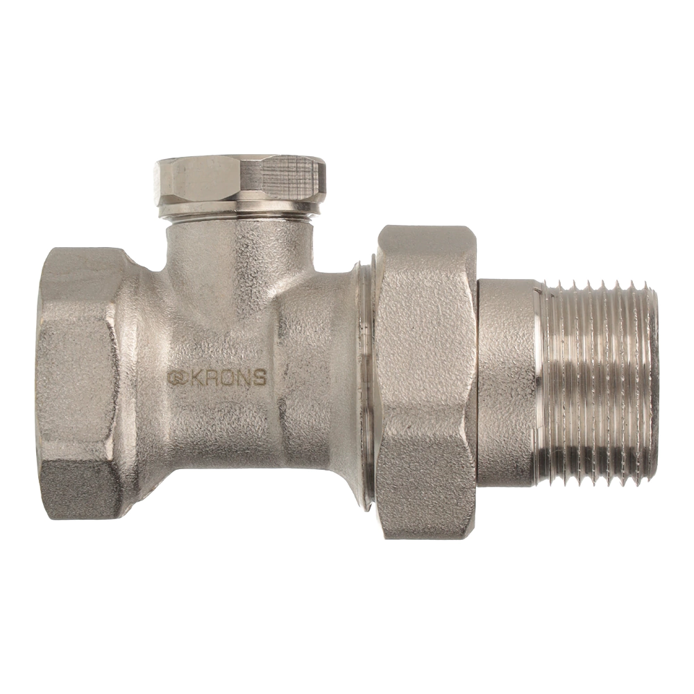 Вентиль радиаторный запорный KRONS 3/4" прямой