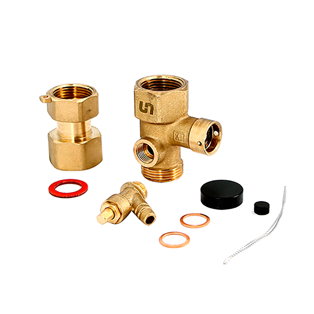 Вентиль отсечной Uni-Fitt 3/4" пломбируемый для расширительных баков