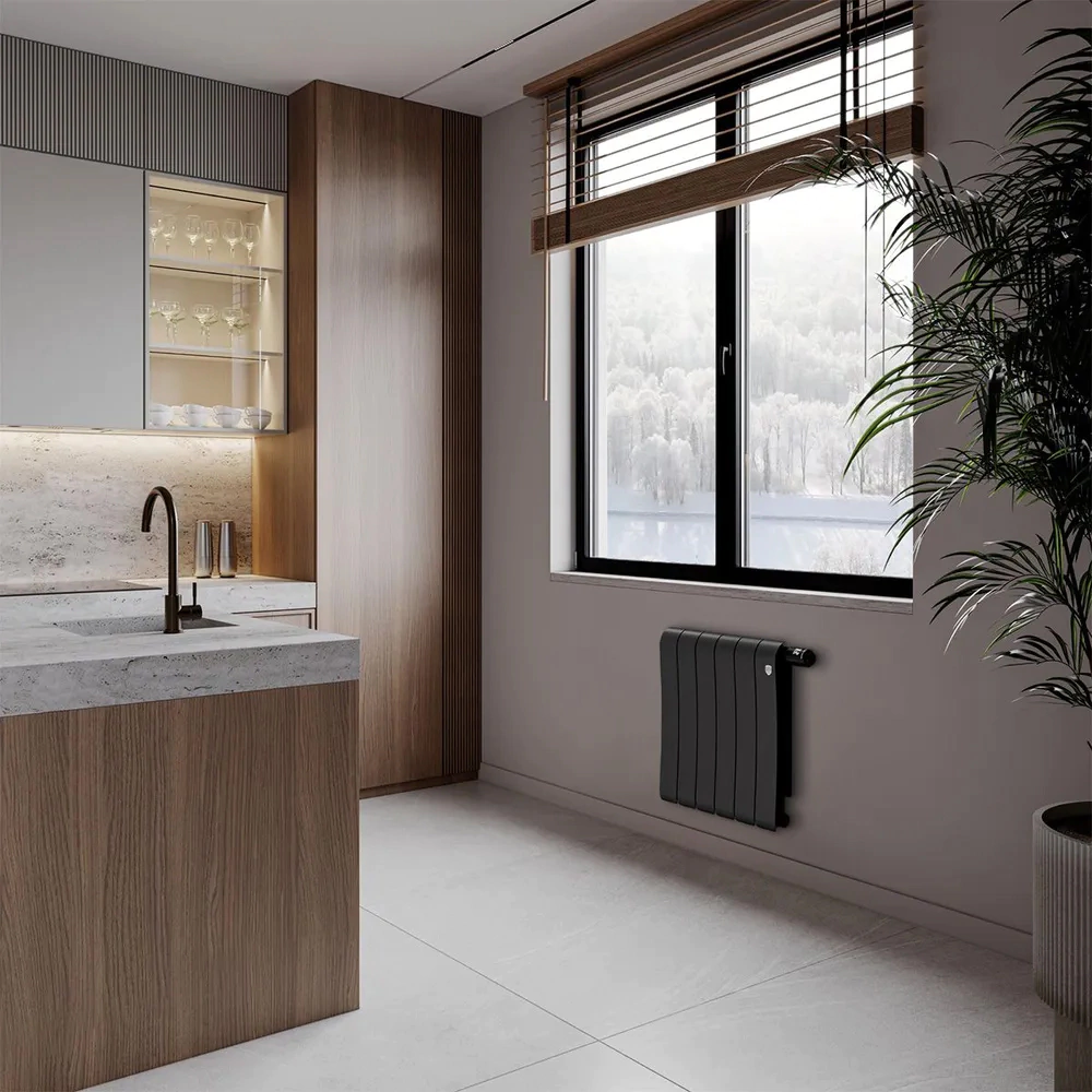 Радиатор биметаллический Royal Thermo Infinity Noir Sable 80/500 6 секций