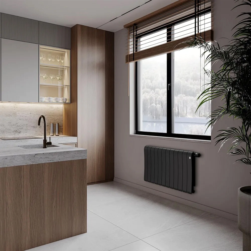 Радиатор биметаллический Royal Thermo Infinity Noir Sable 80/500 12 секций