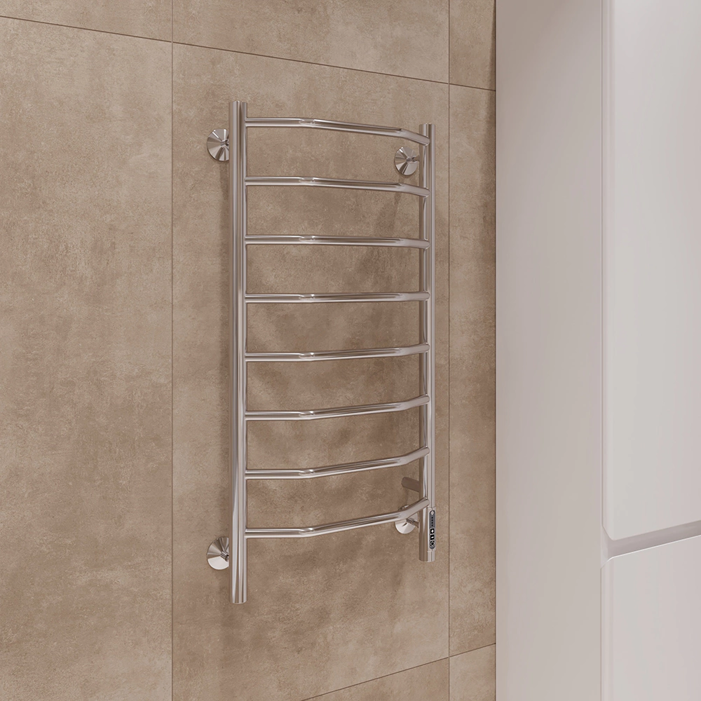 Полотенцесушитель электрический TERMINUS Виктория П8 400х850 мм хром