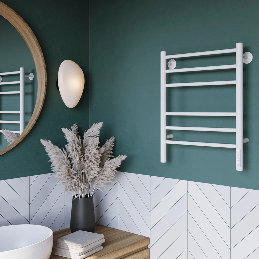 Полотенцесушитель электрический TERMINUS Аврора П6 450х600 мм белый матовый