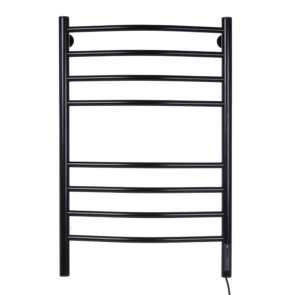 Полотенцесушитель электрический TERMINUS Классик П8 500х800 мм черный матовый