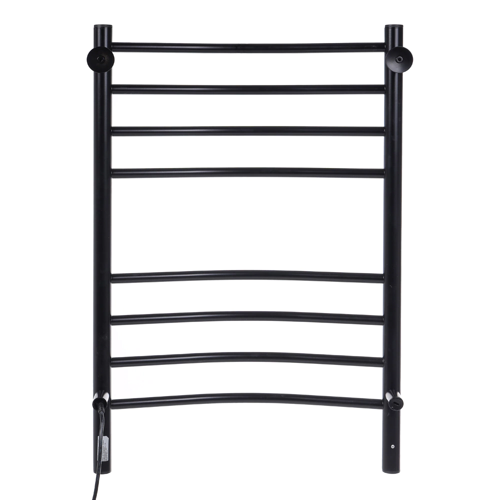 Полотенцесушитель электрический TERMINUS Классик П8 500х800 мм черный матовый
