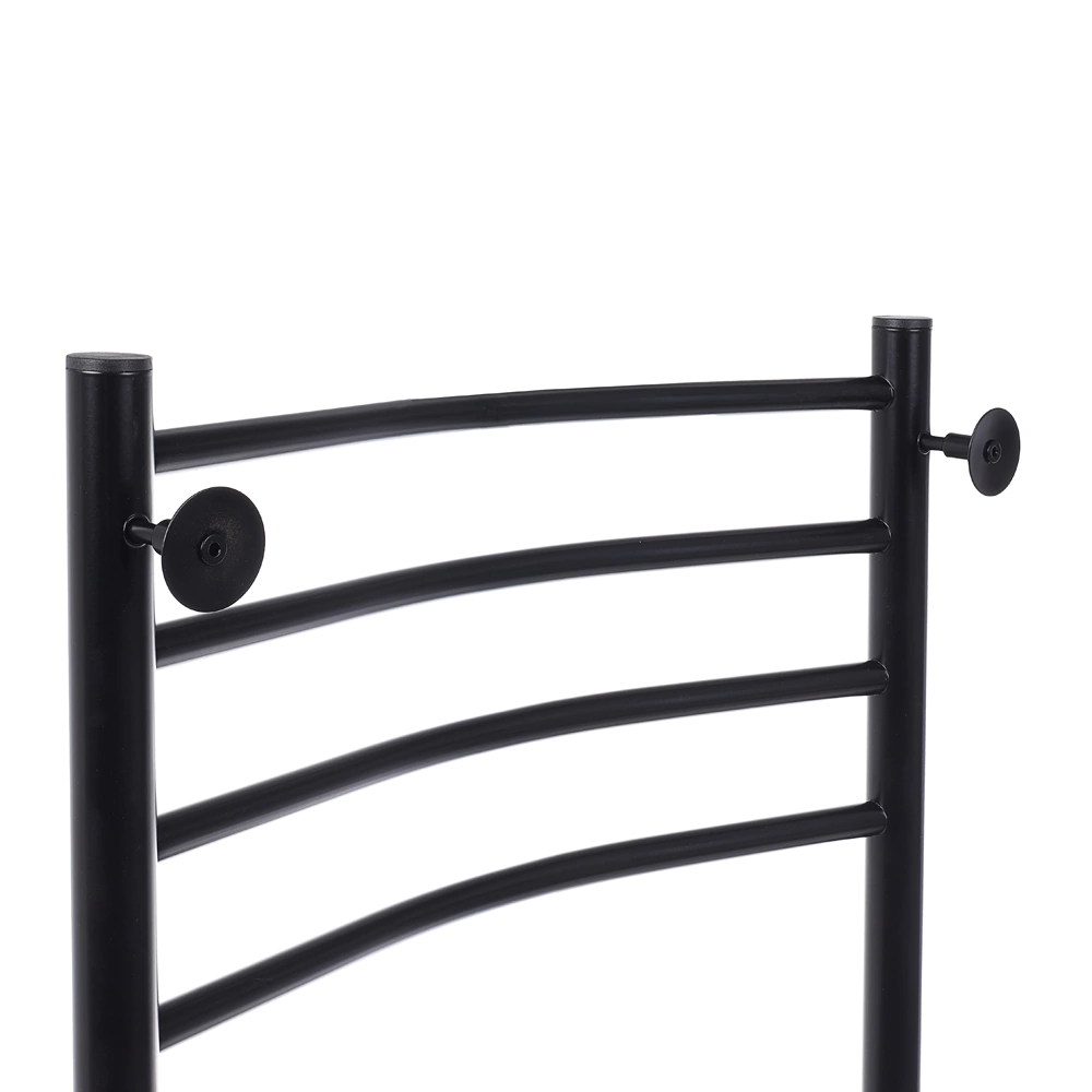 Полотенцесушитель электрический TERMINUS Классик П8 500х800 мм черный матовый