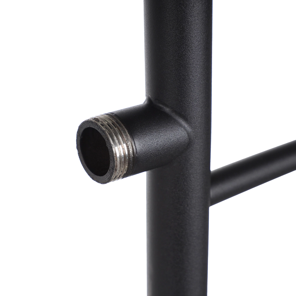 Полотенцесушитель водяной АРГО Классик 300х800 мм нержавеющая сталь черный