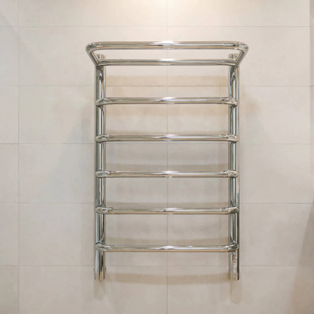 Полотенцесушитель электрический TERMINUS Полка П6 400х650 мм хром