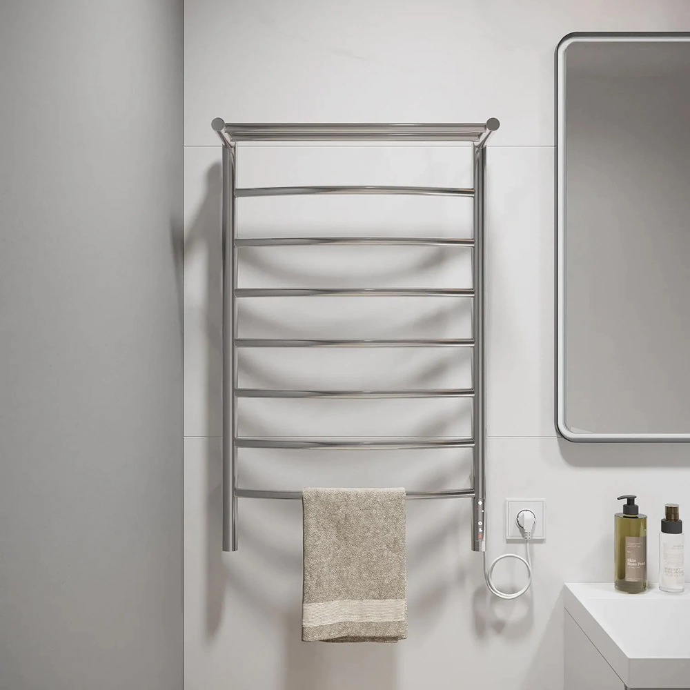 Полотенцесушитель электрический TERMINUS Классик П8 400х850 мм хром