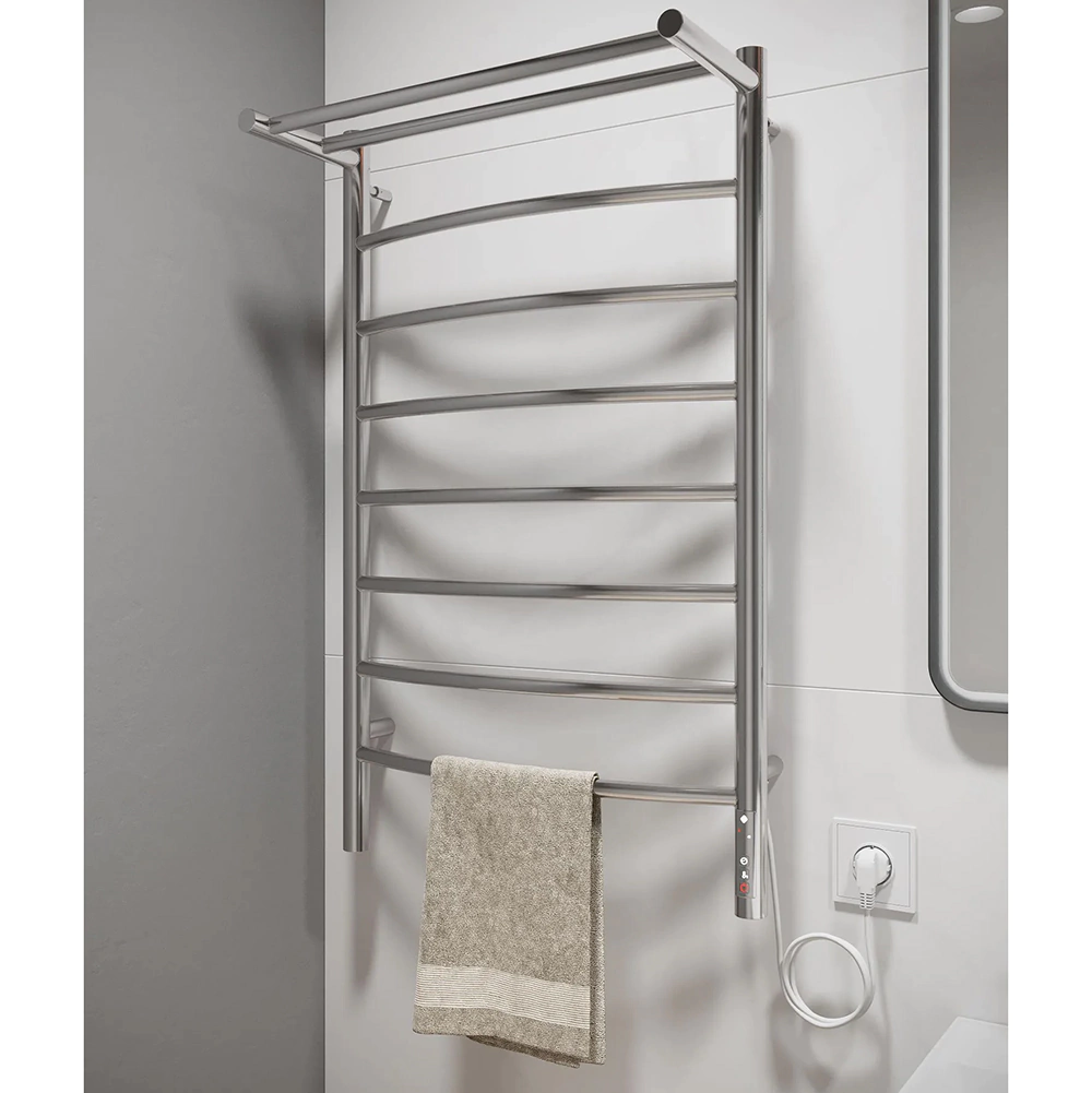 Полотенцесушитель электрический TERMINUS Классик П8 400х850 мм хром