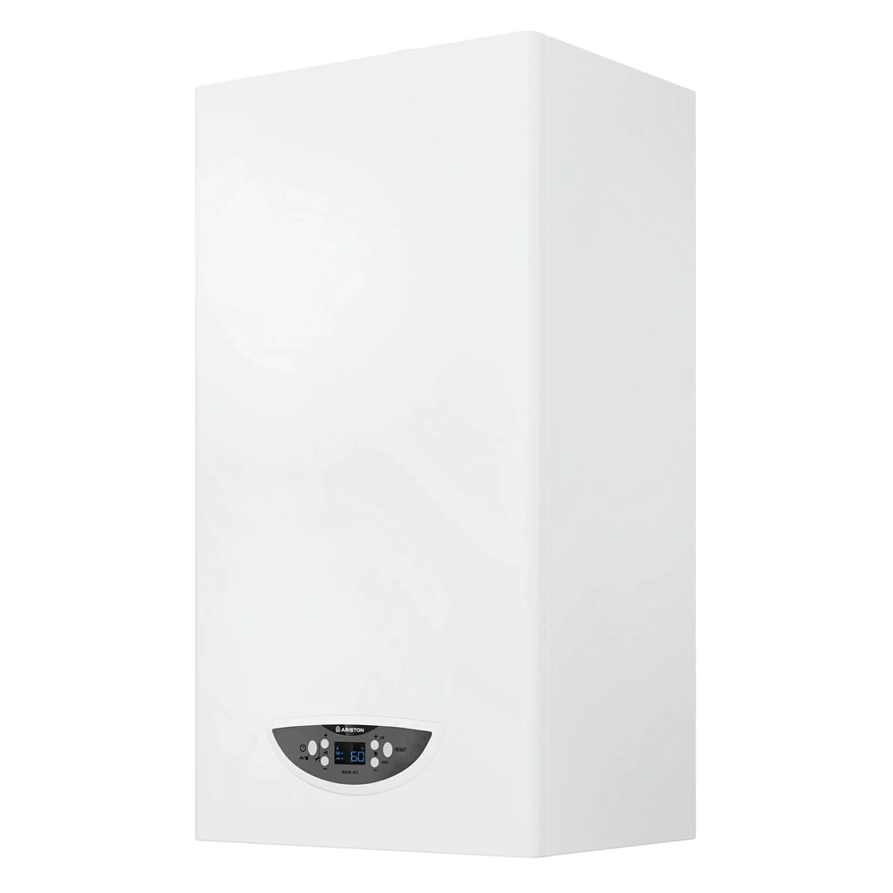 Котел газовый двухконтурный ARISTON EGIS XC 24 FF NG + Комплект коаксиальный d60/100-1000 мм горизонтальный монтаж