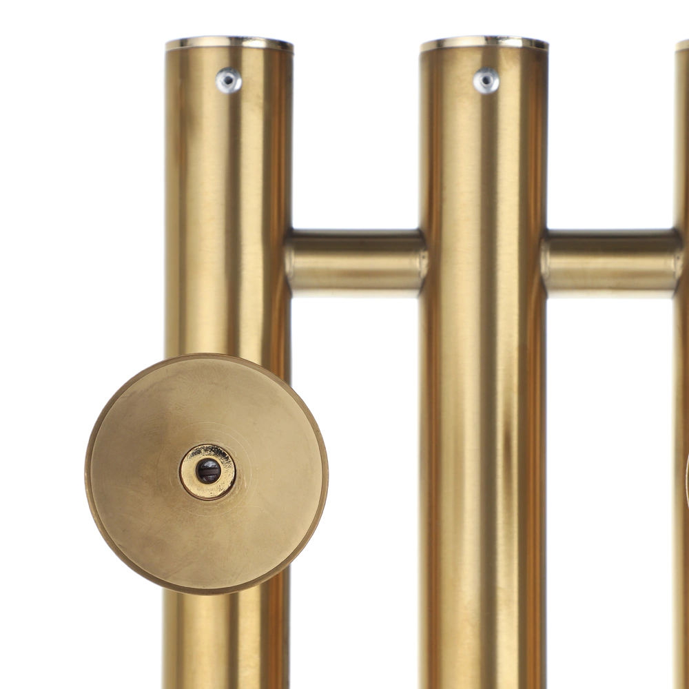 Полотенцесушитель электрический Танго золото браш 160х1200 мм Домотерм