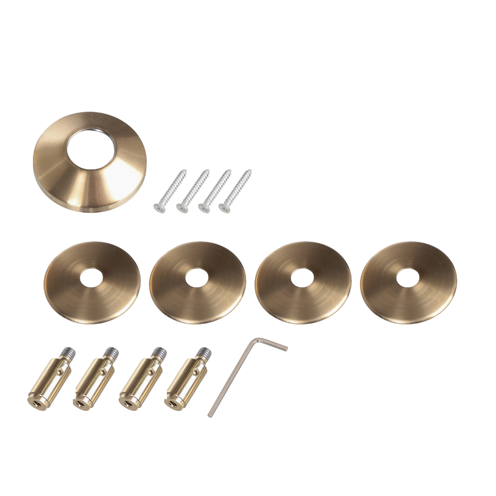 Полотенцесушитель электрический Танго золото браш 160х1200 мм Домотерм