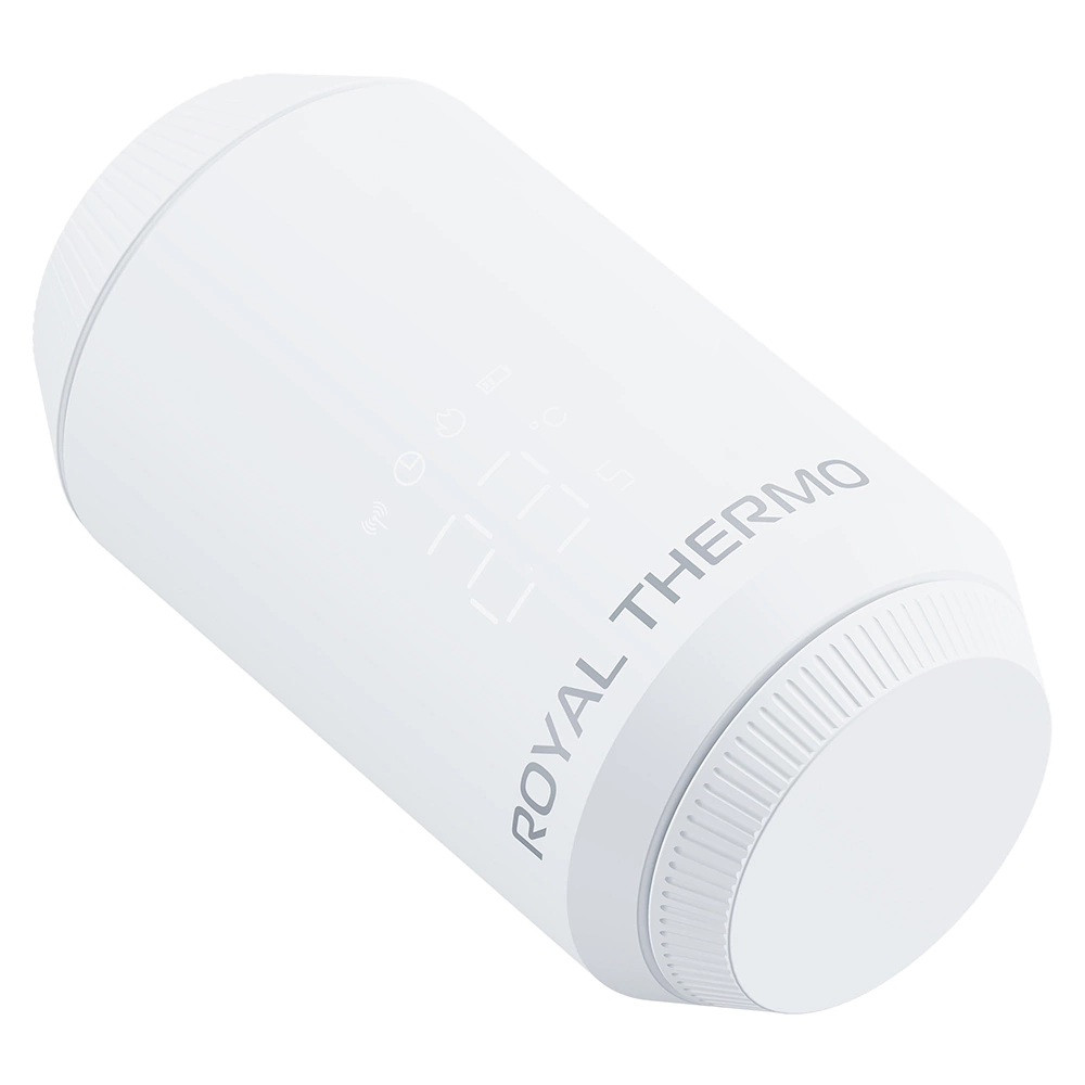Головка термостатическая электронная белая M30x1,5 Royal Thermo Smart Heat